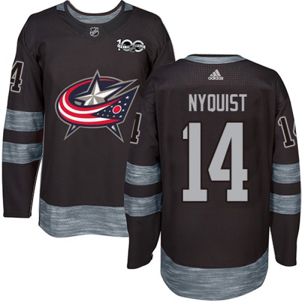 Adidas Blue Columbus Blue Jackets #14 Gustav Nyqui...