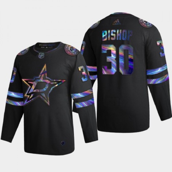 Dallas Dallas Stars #30 Ben Bishop Men's Nike...