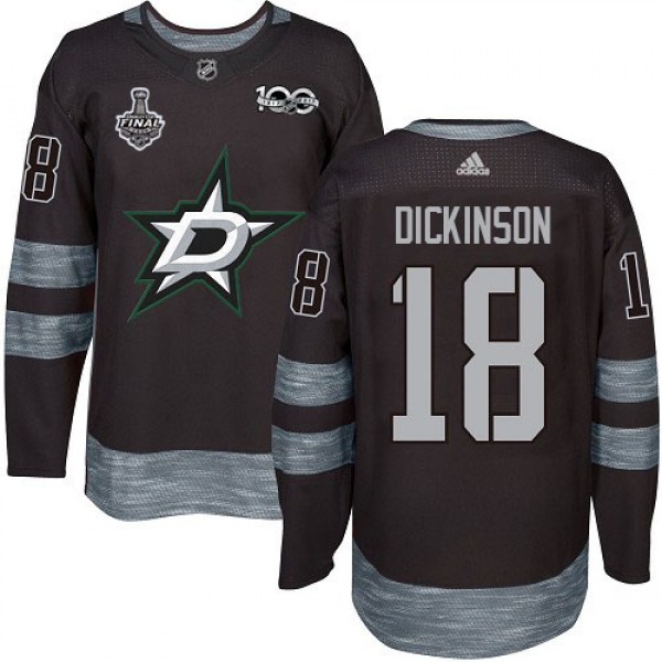 Adidas Dallas Stars #18 Jason Dickinson Black 1917...