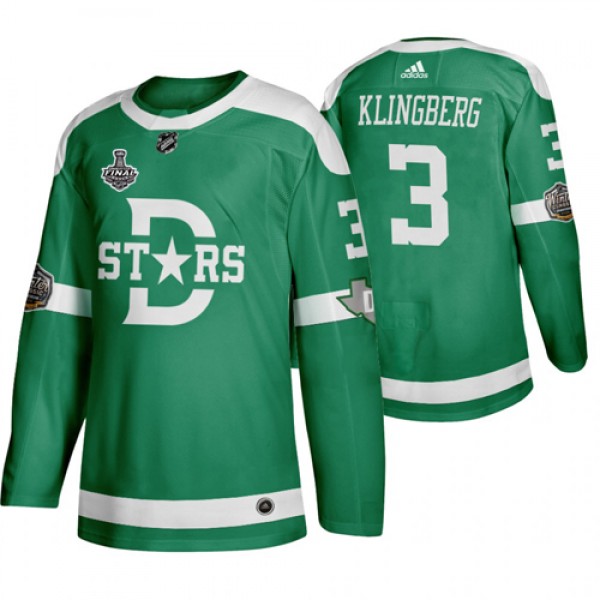 Adidas Dallas Dallas Stars #3 John Klingberg Men&#...