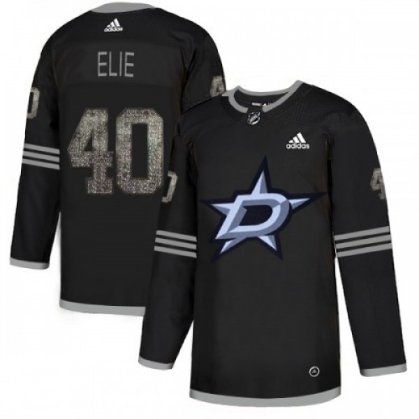 Adidas Dallas Stars #40 Remi Elie Black Authentic ...