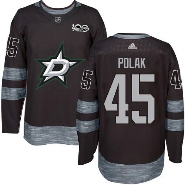 Adidas Dallas Stars #45 Roman Polak Black 1917-201...