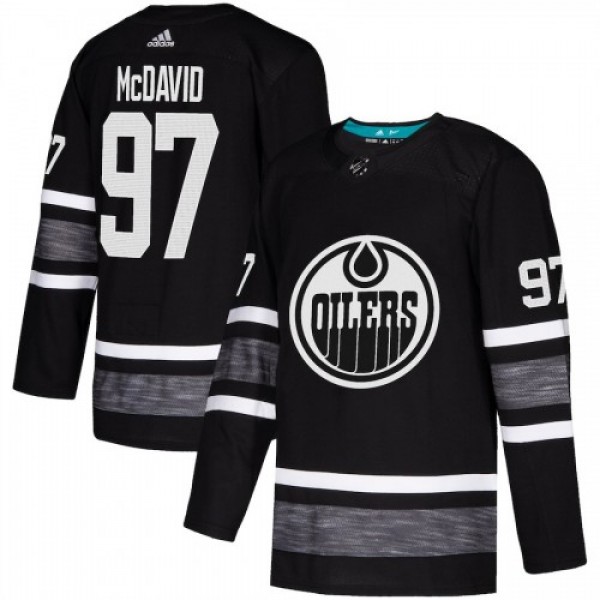 Adidas Edmonton Oilers #97 Connor McDavid Black Au...