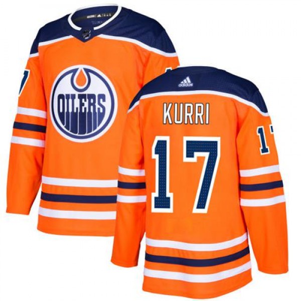 Adidas Edmonton Oilers #17 Jari Kurri Orange Home ...