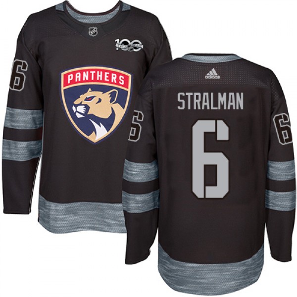 Adidas Florida Panthers #6 Anton Stralman Black 19...