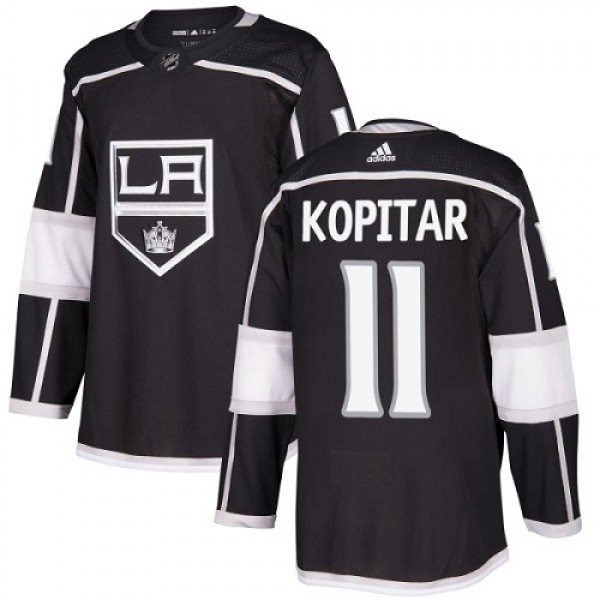 Adidas Los Angeles Kings #11 Anze Kopitar Black Ho...