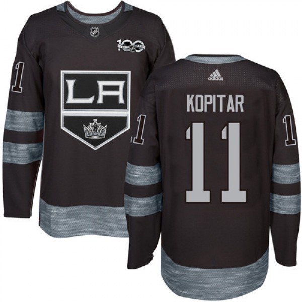 Adidas Los Angeles Kings #11 Anze Kopitar Black 19...