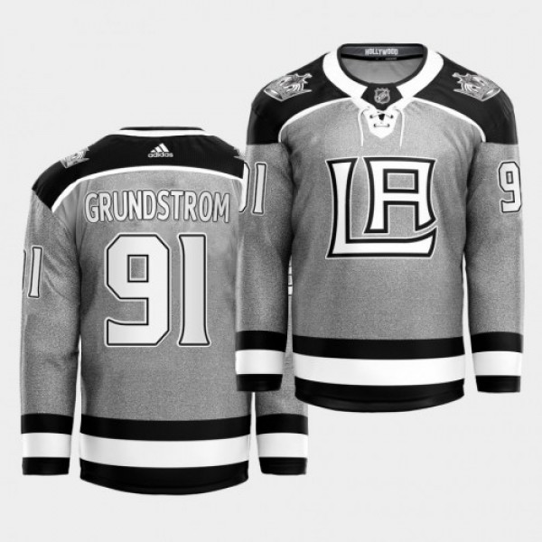 Adidas Los Angeles Kings #91 Carl Grundstrom 2021 ...
