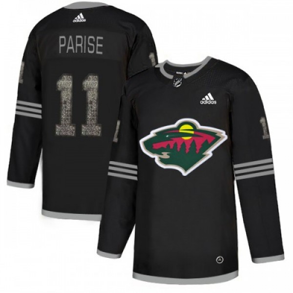 Adidas Minnesota Wild #11 Zach Parise Black Authen...