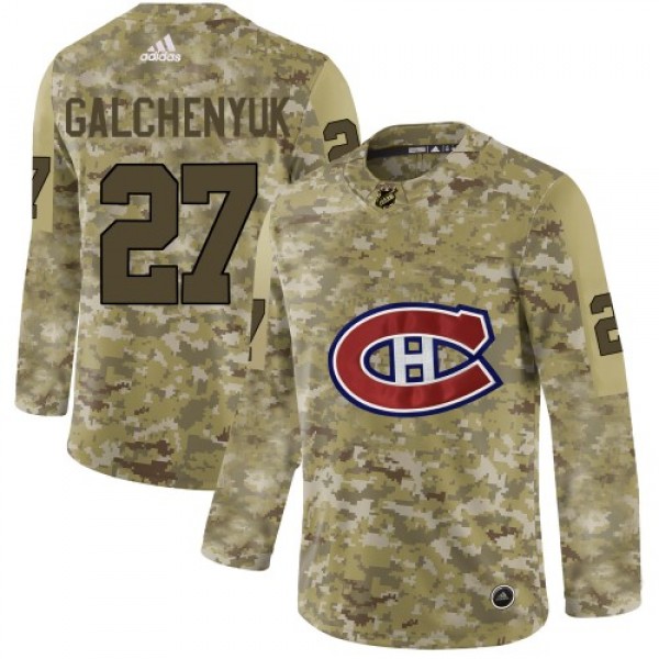 Adidas Montreal Canadiens #27 Alex Galchenyuk Camo...