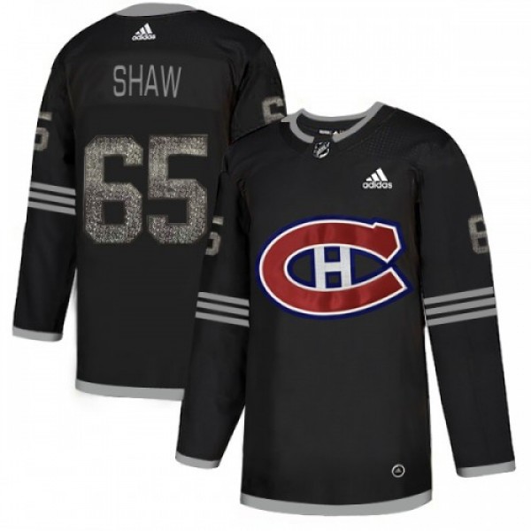 Adidas Montreal Canadiens #65 Andrew Shaw Black Au...