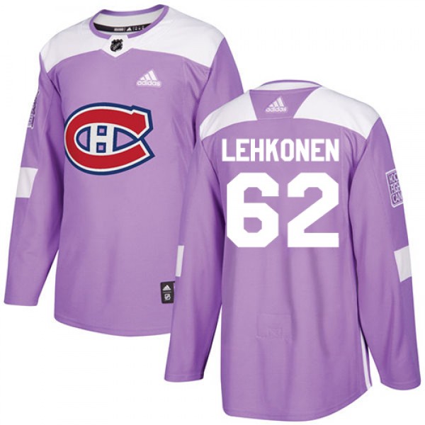 Adidas Montreal Canadiens #62 Artturi Lehkonen Pur...