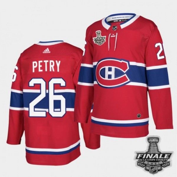 Adidas Montreal Canadiens #26 Jeff Petry Red Home ...