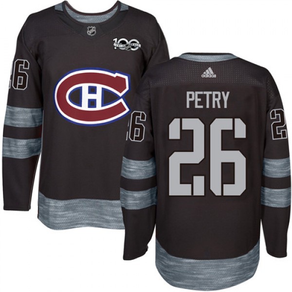 Adidas Montreal Canadiens #26 Jeff Petry Black 191...
