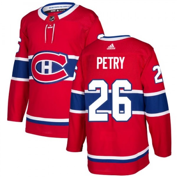 Adidas Montreal Canadiens #26 Jeff Petry Red Home ...