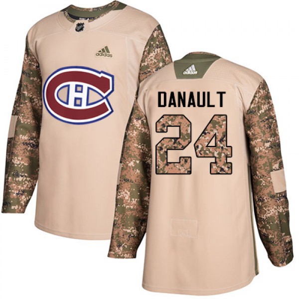Adidas Montreal Canadiens #24 Phillip Danault Camo...
