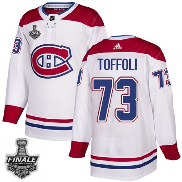Adidas Montreal Canadiens #73 Tyler Toffoli White ...
