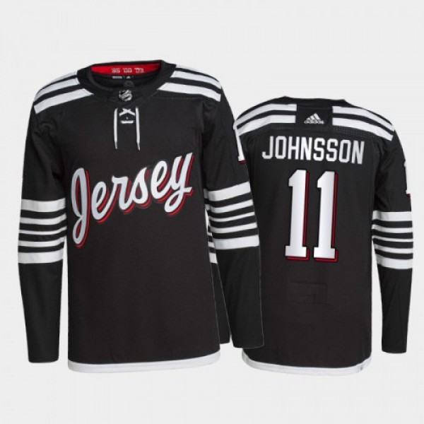Adidas New Jersey Devils #11 Andreas Johnsson Men&...
