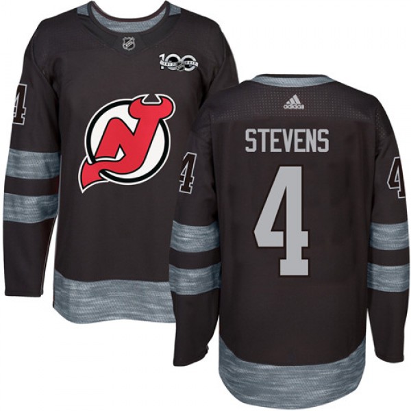 Adidas New Jersey Devils #4 Scott Stevens Black 19...