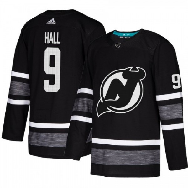 Adidas New Jersey Devils #9 Taylor Hall Black Auth...
