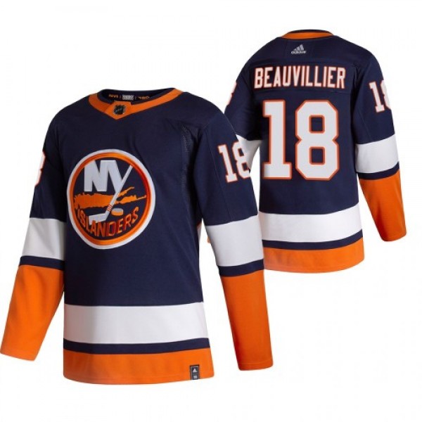 New York New York Islanders #18 Anthony Beauvillie...