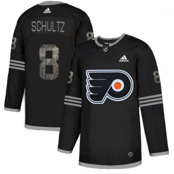 Adidas Philadelphia Flyers #8 Dave Schultz Black A...
