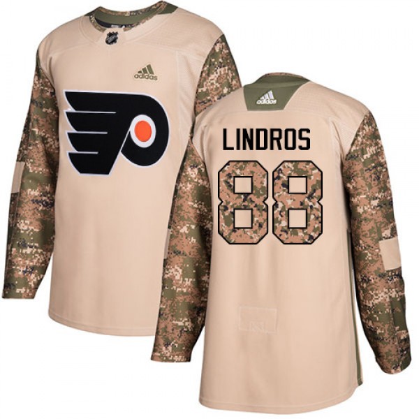 Adidas Philadelphia Flyers #88 Eric Lindros Camo A...