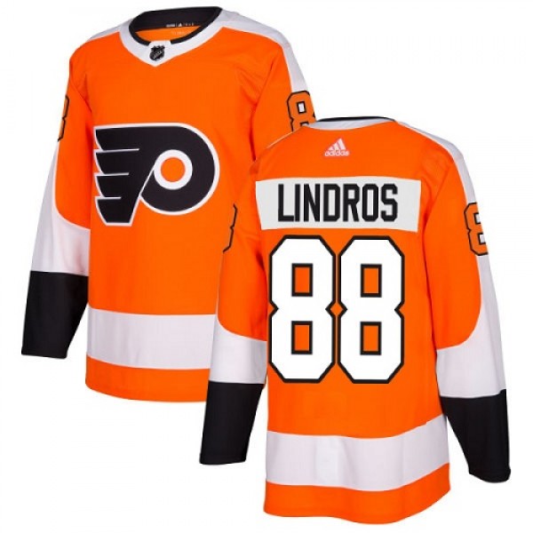 Adidas Philadelphia Flyers #88 Eric Lindros Orange...