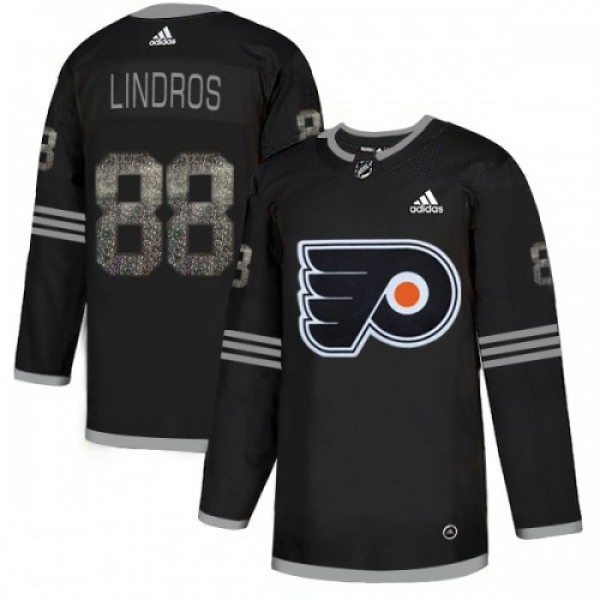 Adidas Philadelphia Flyers #88 Eric Lindros Black ...