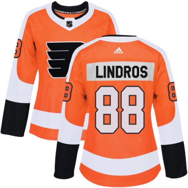 Adidas Philadelphia Flyers #88 Eric Lindros Orange...
