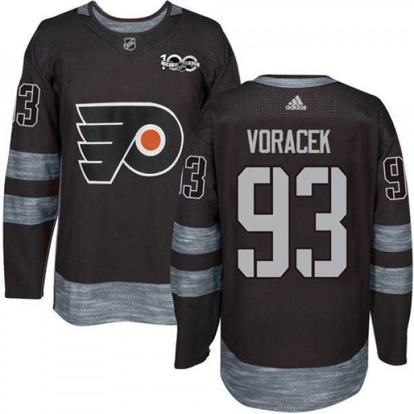 Adidas Philadelphia Flyers #93 Jakub Voracek Black...