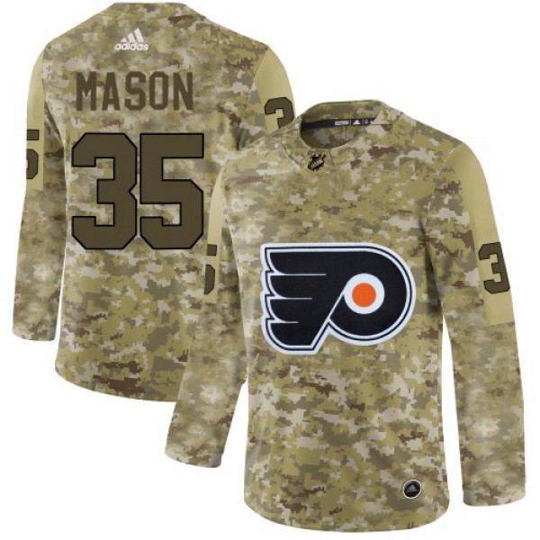 Adidas Philadelphia Flyers #35 Steve Mason Camo Au...