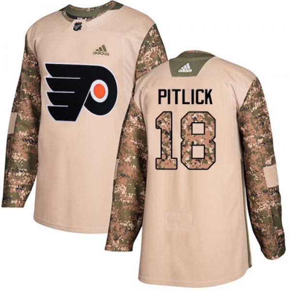 Adidas Philadelphia Flyers #18 Tyler Pitlick Camo ...