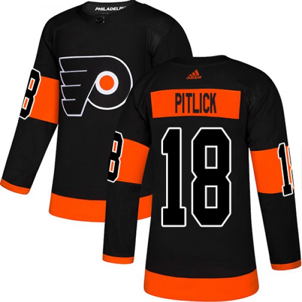 Adidas Philadelphia Flyers #18 Tyler Pitlick Black...