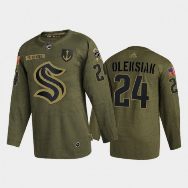 Seattle Seattle Kraken #24 Jamie Oleksiak Men'...