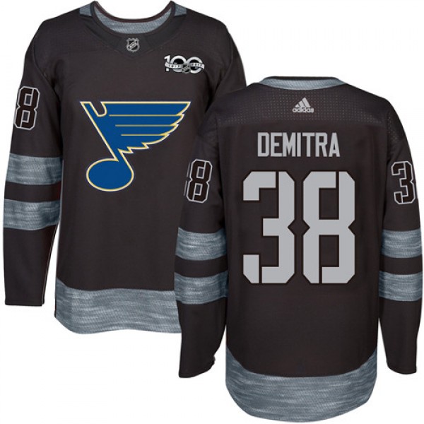 Adidas St. Louis Blues #38 Pavol Demitra Black 191...