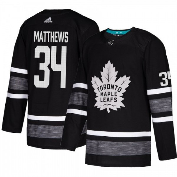 Adidas Toronto Maple Leafs #34 Auston Matthews Bla...