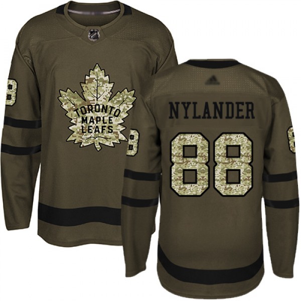 Adidas Toronto Maple Leafs #88 William Nylander Gr...