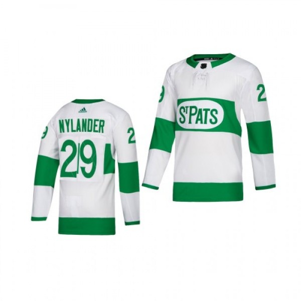 Adidas Toronto Maple Leafs #29 William Nylander Wh...