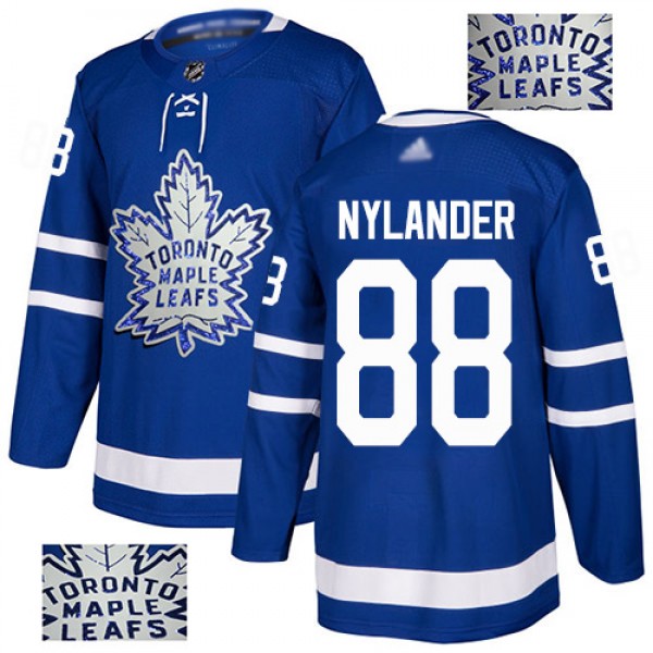 Adidas Toronto Maple Leafs #88 William Nylander Bl...