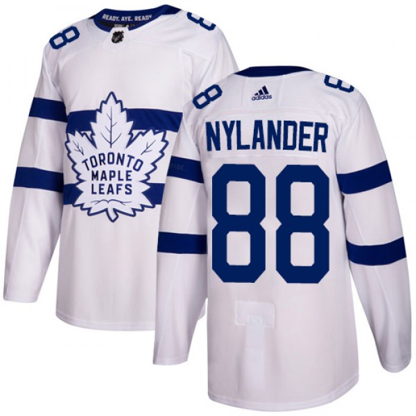 Adidas Toronto Maple Leafs #88 William Nylander Wh...