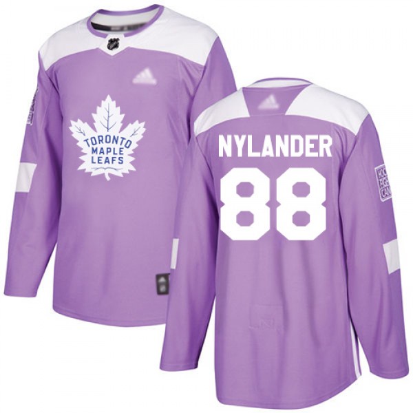 Adidas Toronto Maple Leafs #88 William Nylander Pu...