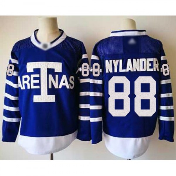 Adidas Toronto Maple Leafs #88 William Nylander Bl...