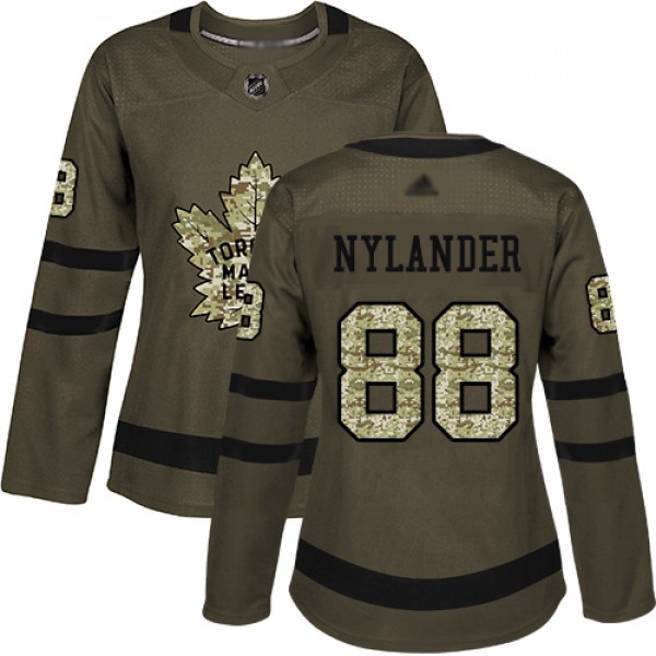 Adidas Toronto Maple Leafs #88 William Nylander Gr...