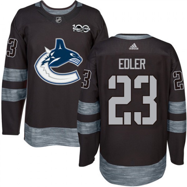 Adidas Vancouver Canucks #23 Alexander Edler Black...