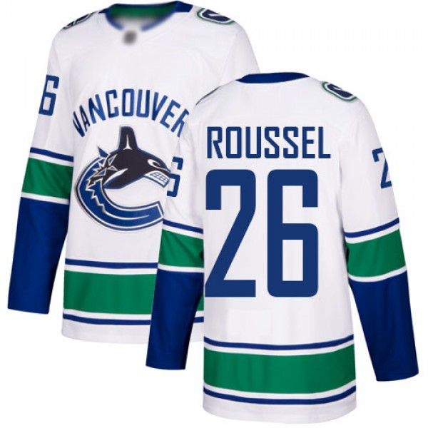 Adidas Vancouver Canucks #26 Antoine Roussel White...
