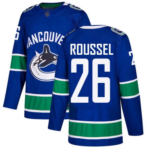 Adidas Vancouver Canucks #26 Antoine Roussel Blue ...