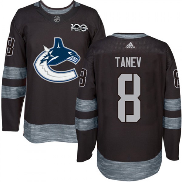 Adidas Vancouver Canucks #8 Christopher Tanev Blac...