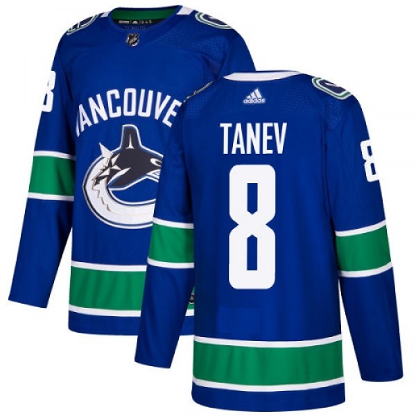Adidas Vancouver Canucks #8 Christopher Tanev Blue...