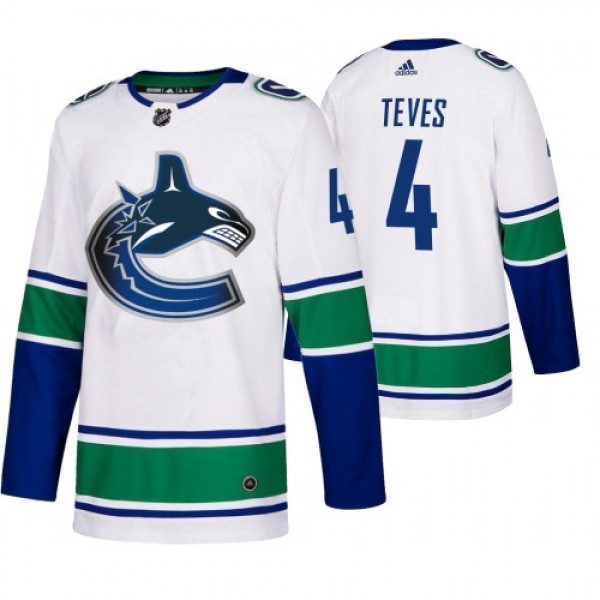 Vancouver Vancouver Canucks #4 Josh Teves 50th Ann...